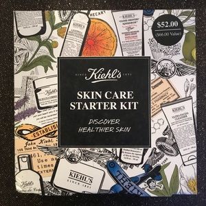 BNIB Kiehl’s Skin Care Starter Kit.